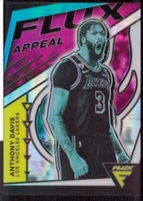 2020-21 Panini Flux Flux Appeal Silver #6 Anthony Davis PRIZM