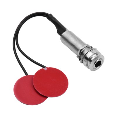Pickup Piezo Per Chitarra Acustica E Ukulele - Con Jack 6.35mm, Facile Da Installare, Suono Naturale - Foto 4