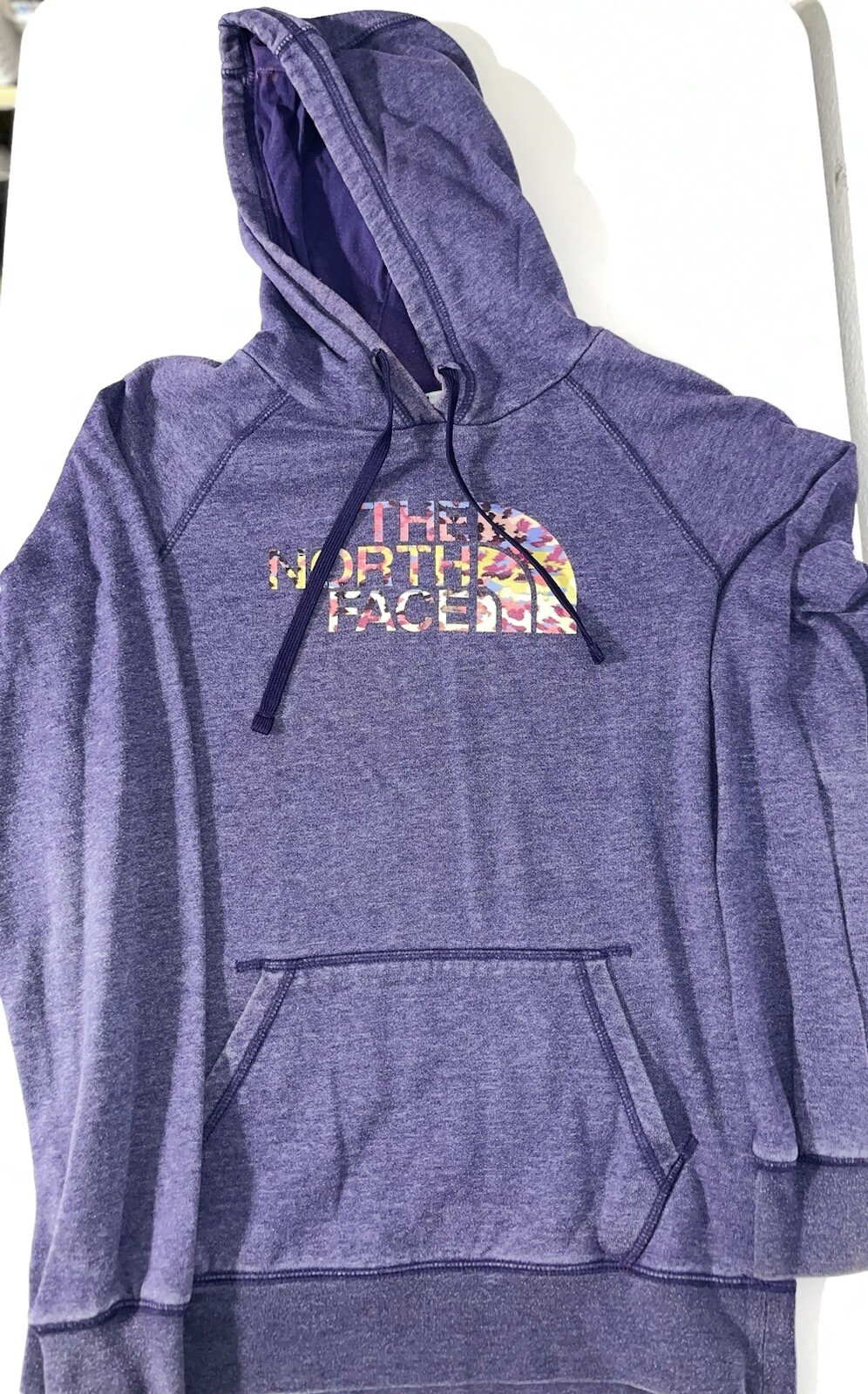 The North Face Womens Purple Animal Print Hoodie