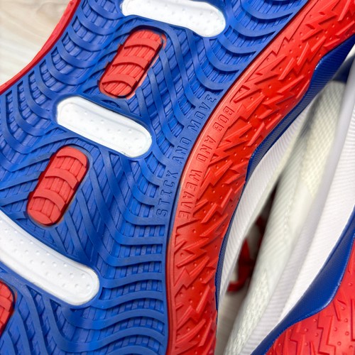 NEW Adidas Dame 8 Kansas Jayhawks PE Bounce Pro Basketball Shoes Mens 13 GZ9709 - Picture 12 of 12