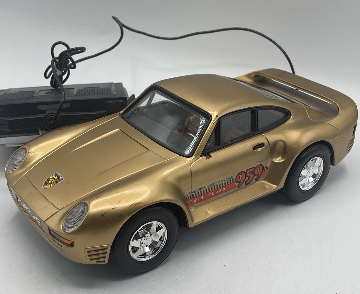 Vintage 1988 Toy State Porsche 959 Radio Controlled RC Car