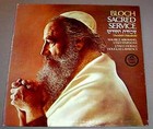 UTAH S.O. ABRAVANEL QUAD LP - BLOCH Sacred Service