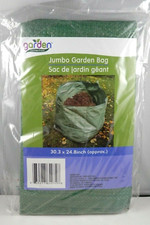 Garden Collection Jumbo Garden Bag 30" x 24" Leaves Compost Recycling Reusable