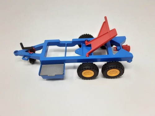 Remolque volquete de granja Playmobil 3451 vintage - repuestos o reparaciones - Imagen 3 de 5