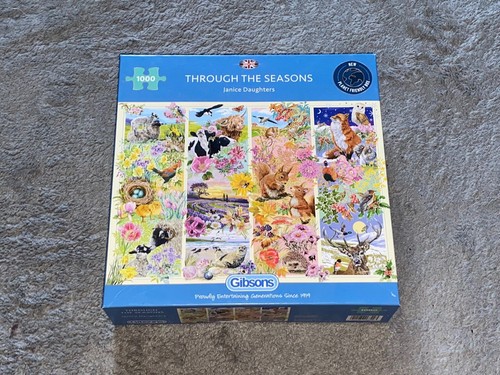 Gibsons Through the Seasons 1000 Piece Jigsaw Puzzle