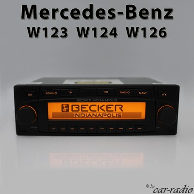 Becker Sat Nav Indianapolis BE7920 for Mercedes W123 W124 W126 Radio E S Class MP3