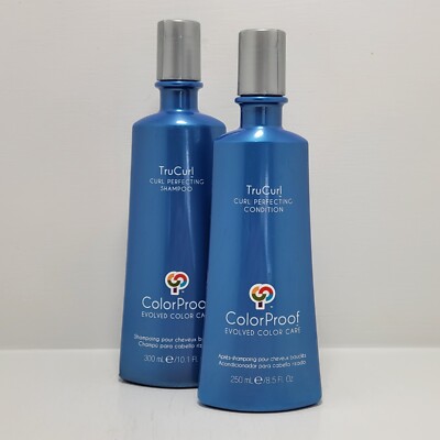 ColorProof TruCurl Curl Perfecting Shampoo 10.1 oz & Conditioner 8.5 oz Duo
