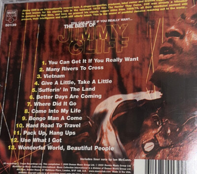 洋楽レコード　CRYDAJAM IF YOU GIVE~ WRRC JIMMY CLIFF - You Can Get It If You Really Want - CD - BRAND NEW