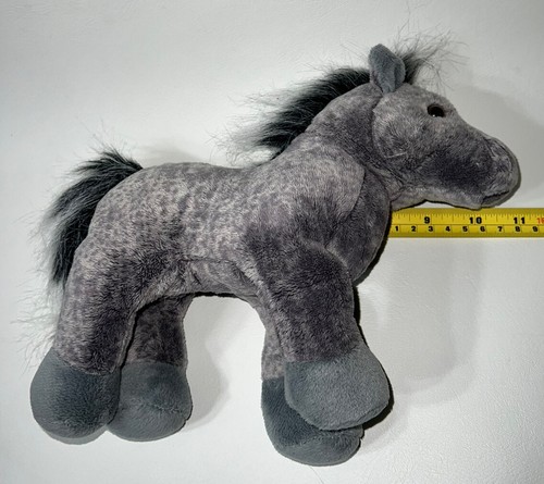 Ganz Webkinz Grey Arabian Horse Stuffed Animal Plush Toy No Code HM098 - Picture 10 of 12
