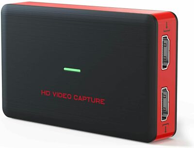Agptek Capture Card AGPTEK USB HDMI HD Video Capture 1080P