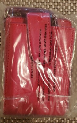 BAEKGAARD Vera Bradley Faux Leather Cell Phone Wristlet/Wallet; Cherry/Plum NWT!