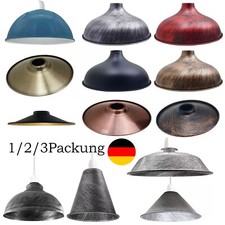 Vintage Lampenschirme E27 Metall Deckenlampenschirm Hängender Pendellampenschirm