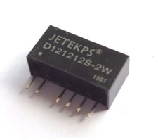 NEW 2pcs DC-DC Converter Isolated Power In 10V-16V Double Out 12V 121212 2W 84mA
