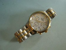 RS0519-281: Dugena WR50 Herren Armbanduhr Chronograph Quartz Edelstahl 