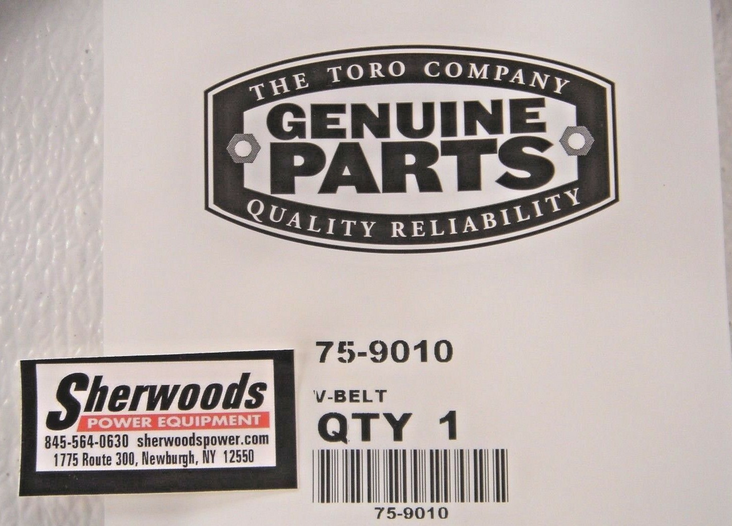 toro-oem-75-9010-38256-auger-drive-belt-single-stage-snowblower-ccr