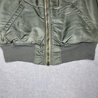 Vintage 1968 Alpha Industries MA-1 Bomber Jacket Mens M Vintage 1968 Alpha Industries MA-1 Bomber Jacket Mens M