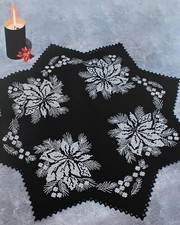 WallustrioaW Weihnachtsbaum Kreuzstich Set - Kissen 45x45cm Für Anfänger