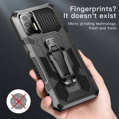 For Xiaomi Poco X5 X4 X3 M4 Pro Shockproof Belt Clip Armor Case+Screen Protector