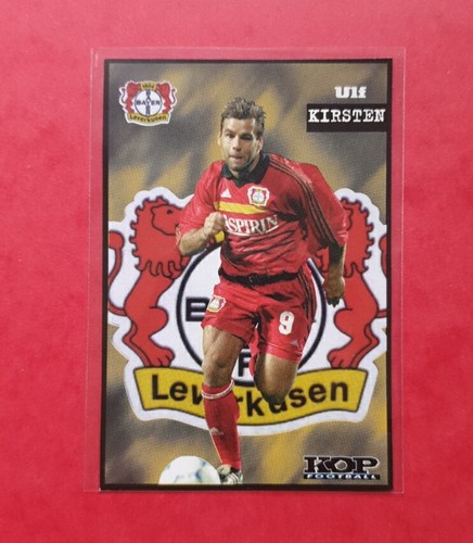 Ulf Kirsten Bayer Leverkusen Bravo Card Original Signiert+ A 183071