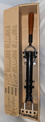 BOJ Professional Wall-mounted Corkscrew - Black Wood Handle - Wine Bottle Opener