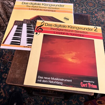 Curt Prina 2x 12  Vinyl Album Compilations Das Digitale Klangwunder 1-2  Wersi