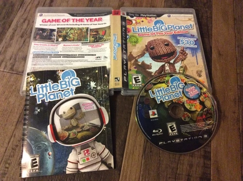 LittleBigPlanet -Game of the Year Edition Sony PlayStation 3, 2009 Used Free S/H