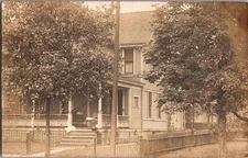 [52g16] Postcard RPPC 1911, Residence, Youngstown OH (?)