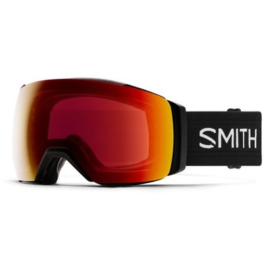 Smith I/O Mag XL Snow Goggles, Black Frame, ChromaPop Sun Red Mirror Lens