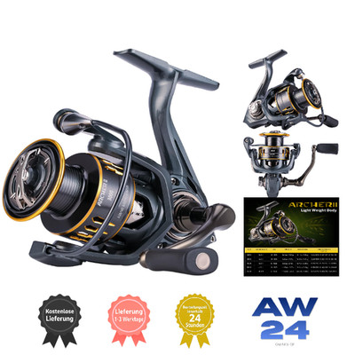 Spinnrolle Archer II 3000 5.2:1 8 1BB ultraleicht max Drag 13lb frisches Wasser