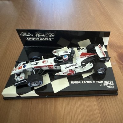 ミニカー Honda Racing F1 Team RA106 J. Button 1:18 Minichamps Honda Racing F1 Team RA106 Jenson Button 1st Win