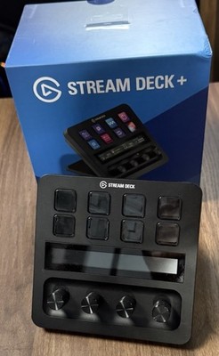 Elgato - Stream Deck + Studio Controller with customizable touch strip and di...