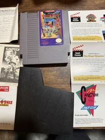 Disney's Chip 'N Dale Rescue Rangers (NES,1990) CIB Authentic Clean Rare