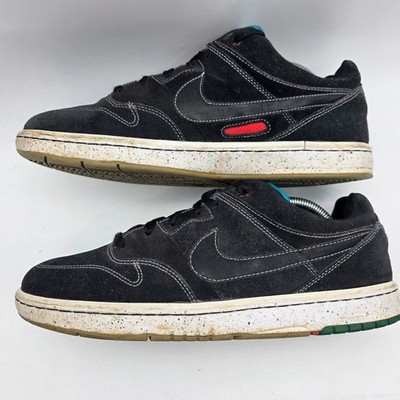 Nike 6.0 Air Zoom 325333-005 Black Red Blue Suede Size 11  display picture 1