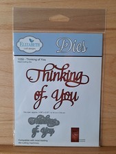 467 Elizabeth Craft Designs Thinking of You Word Die Set