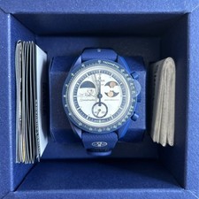 Swatch x Omega Mission to Earthphase Moonshine Gold Snoopy 2025 Limited Watch