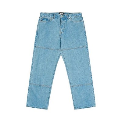 PALACE London Skateboards Blue Stone-Wash Panel Jeans 30 Men