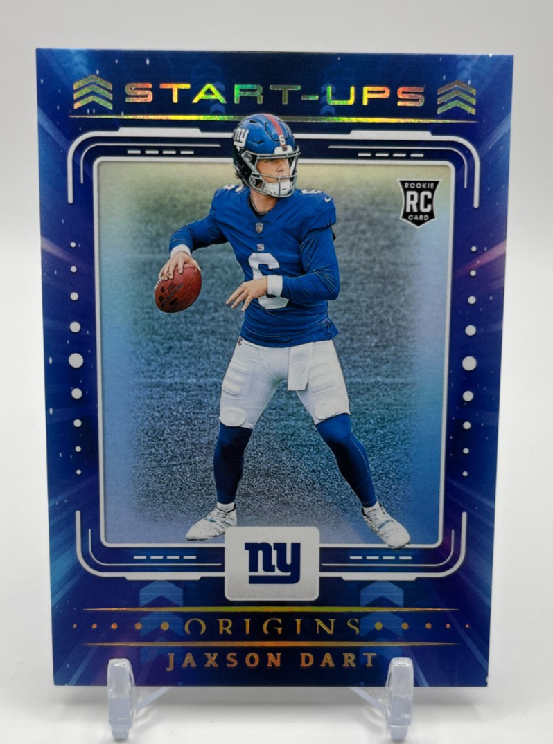 2025 Panini Origins Jaxson Dart Start-Ups #7 (RC)