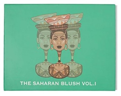 Blush Palette Saharan Vol.1, 2 6 Pan, Mauve and Browns Shimmers and Mattes Blush