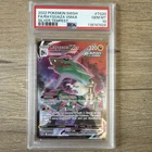PSA 10 GEM MINT 2022 Pokemon Full Art Rayquaza VMAX Silver Tempest SWSH TG20