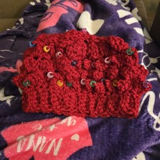 Infant Crocheted Christmas Tree Hat