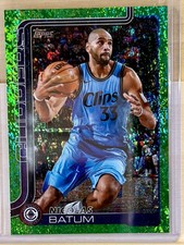 2025-26 Topps Basketball Nicolas Batum Green Sandglitter #146, Clippers /99 