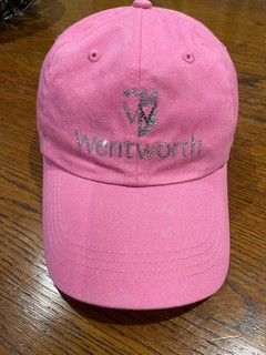 Wentworth Golf Club Ladies Pink Diamanté Baseball Cap – Adjustable