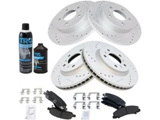 For 2006-2011 Buick Lucerne Brake Pad and Rotor Kit Front and Rear 52382KWNX