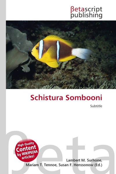 Lambert M. Surhone (U. A.) | Schistura Sombooni | Taschenbuch | Englisch (2026)-image