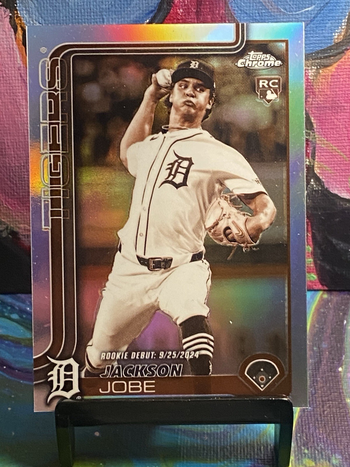2025 Topps Chrome Update Series - Jackson Jobe (RC) #USC48 Sepia Refractor
