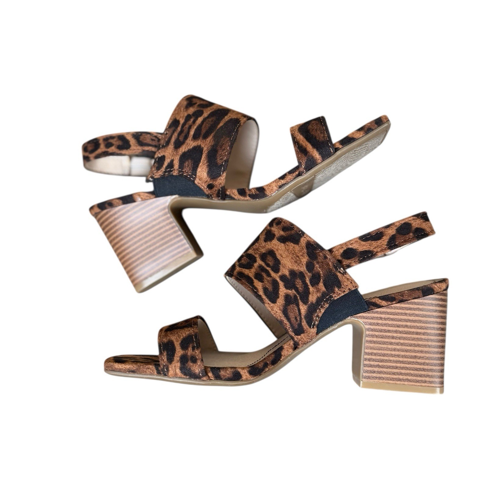 APL Life Stride Teddi scarpe eleganti marrone leopardato 8 5 m fibbia cinturino sandalo animale us intime ottimeioni