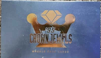 95 Crown Jewels Wheels Race Cards Set