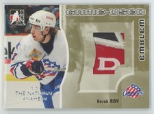 2005-06 In The Game Heroes and Prospects Emblems 1/1 Derek Roy #GUE-13