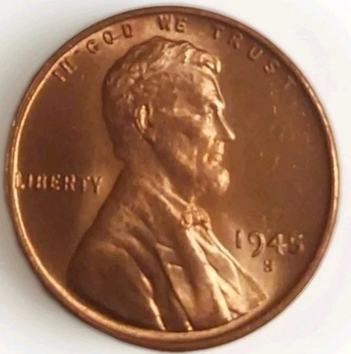 1945-S Lincoln Wheat Cent — photo from another recent sale