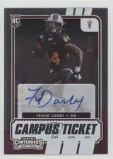 2021 Contenders Draft Picks College Campus Ticket 37/99 Frank Darby Auto ms9